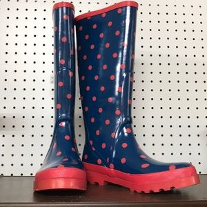 ❤️J. Crew💙 Women’s Polka-Dot Galoshes!!!